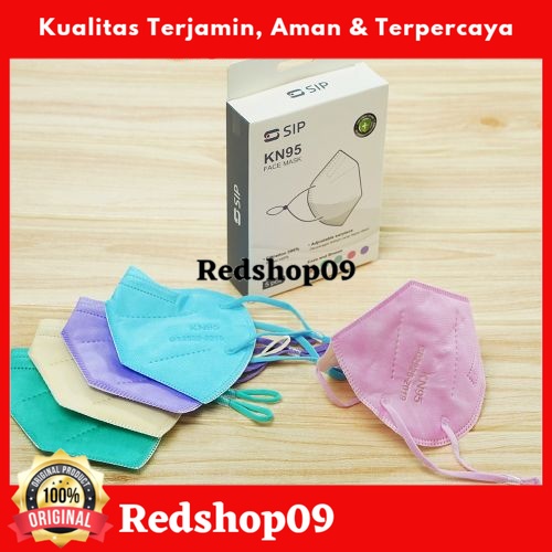 S Sip Set 5 Pcs Masker Anti Virus Kn95 Pastel Series/masker
