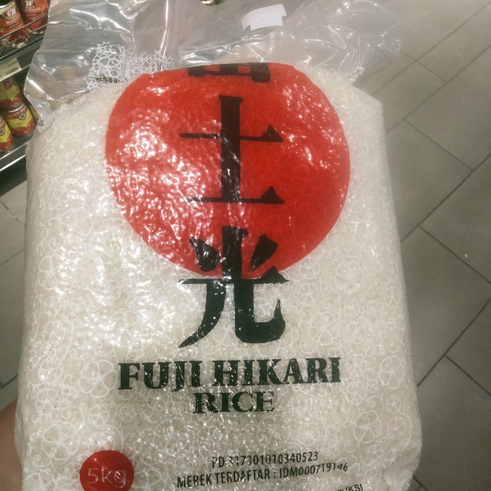 

Fuji Hikari rice 5 kg beras jepang TM