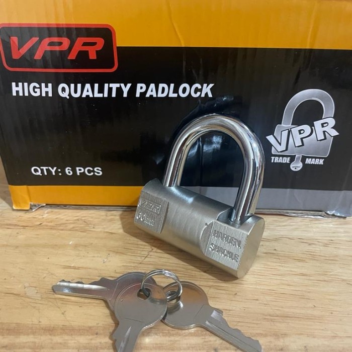 Gembok PER BALOK VPR BANTAL OVAL TAS murah VPR 60mm