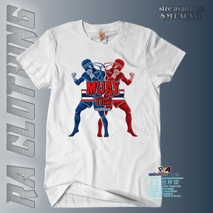 RAC casual wear kaos muay thai fighter baju Muay thai fighter