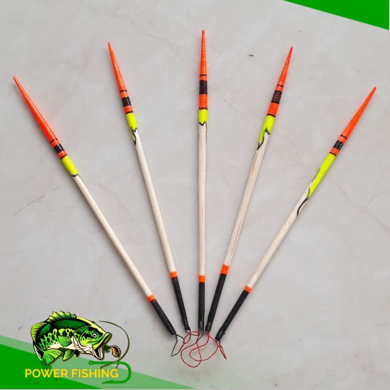 Pelampung pancing jarum motif 6CM  sd 12CM