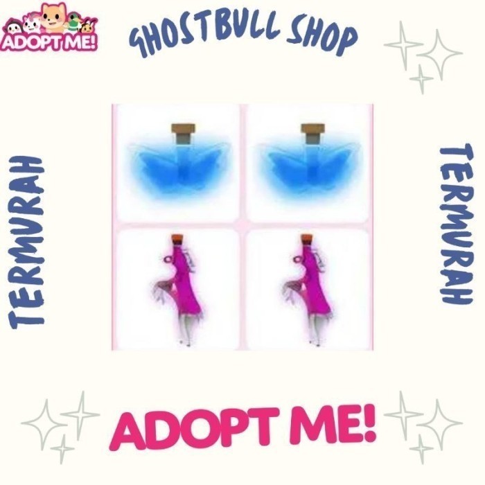 Fly Potion dan Ride Potion (Adopt) A Pet From (Me) Today 2 3