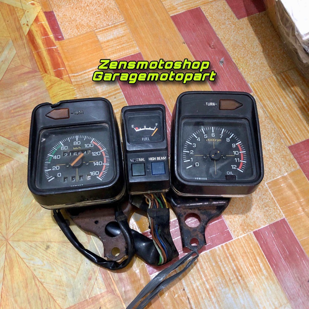 Speedometer Yamaha RX-King Cobra RX-King Lawas Ori Copotan