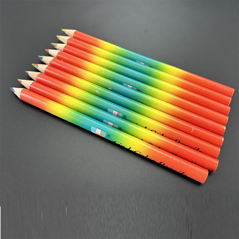 

11pcs Child Colored Pencils Cute 4 Color in 1 Stationery Drawing Art Tool Colored Pen School Students Coloring Pencils Supplies