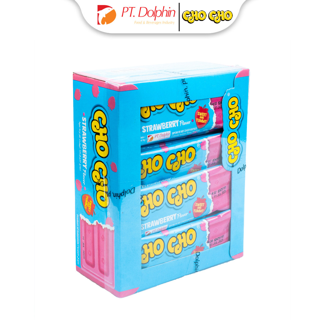 

Cho Cho Milk Strawberry - Cokelat Rasa Strawberry - 1 Box