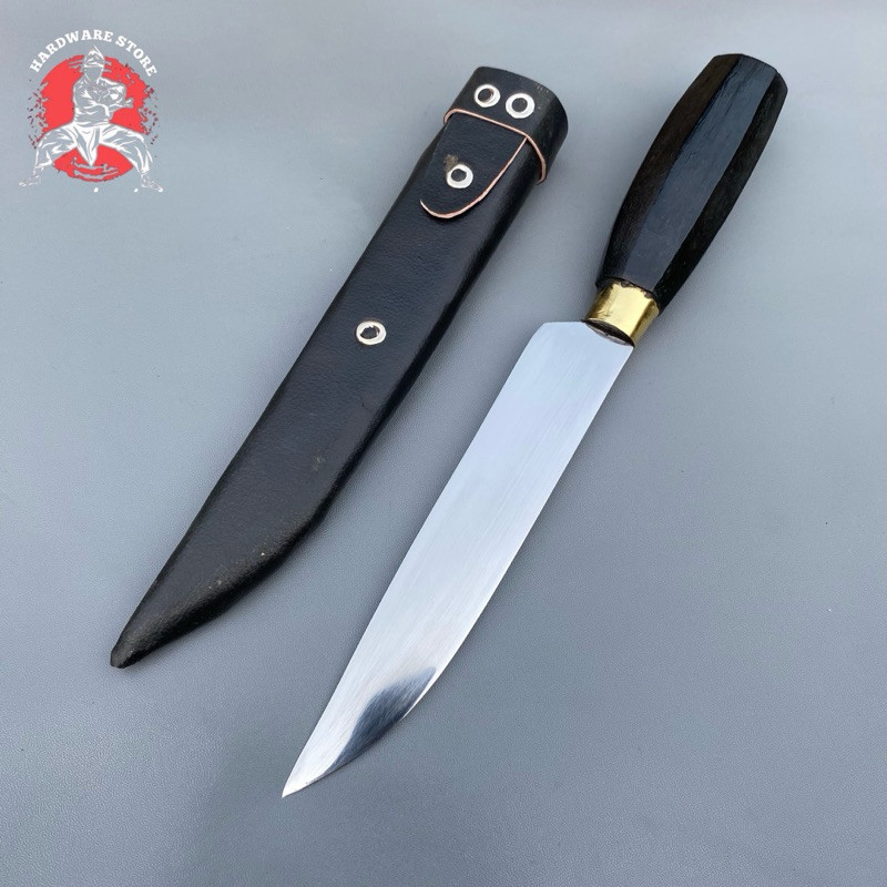 BP - pisau daging super tajam  tanpa sarung baja putih anti karat