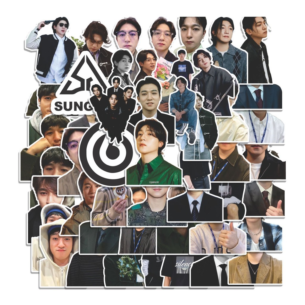 

COD 50 Pcs Stiker KPOP DAY6 SUNGJIN Korea Lucu Anti Air Untuk Dekorasi Notebook Sepeda Skateboard Handphone