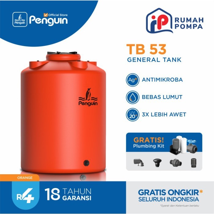 Tandon Air | Toren Air | Penguin TB 53 500 Liter