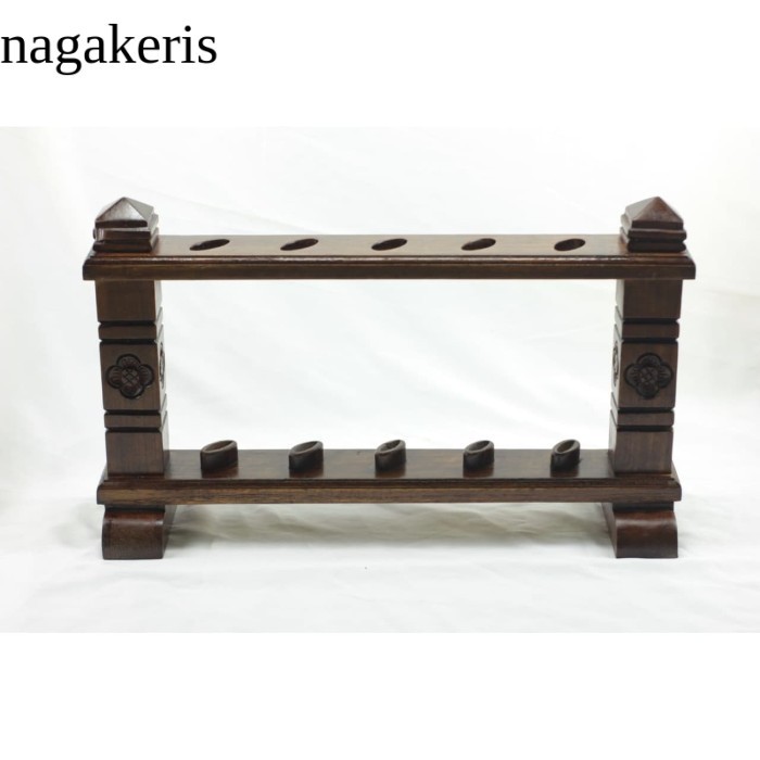 

JAGRAK STAND KERIS UKIRAN KLASIK MINIMALIS LUBANG 5 terlaris murah