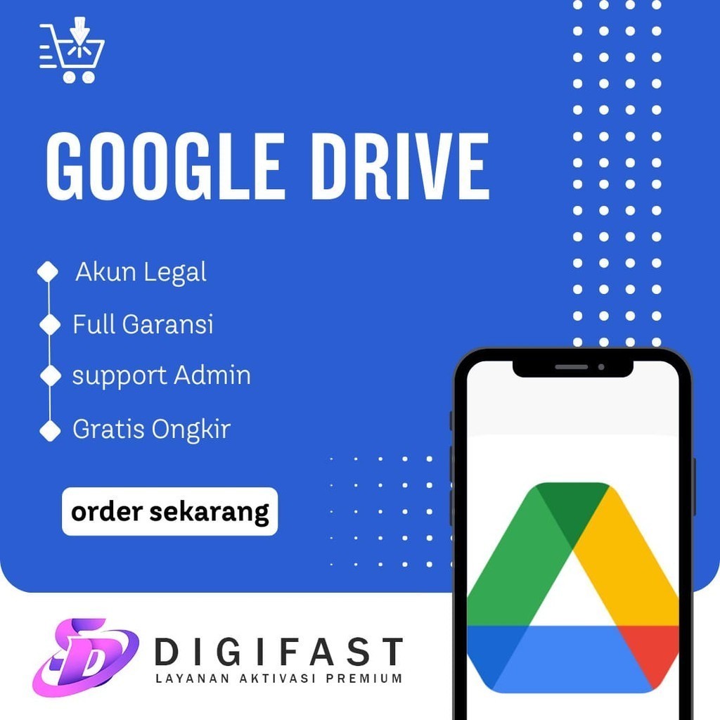 Gdrive Googledrive Unlimited Storage Lifetime / Bisa Digunakan Seumur Hidup Resmi Gdrive Workspace