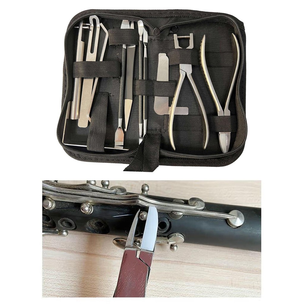 12x Practical Saxophone Repair Tool Flute Repairing Leveling Durable for Sax