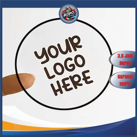 

KOPO Print & Cut Sticker Transparent A3+ Cetak Kiss Cut Stiker Label Bening Transparan Bandung