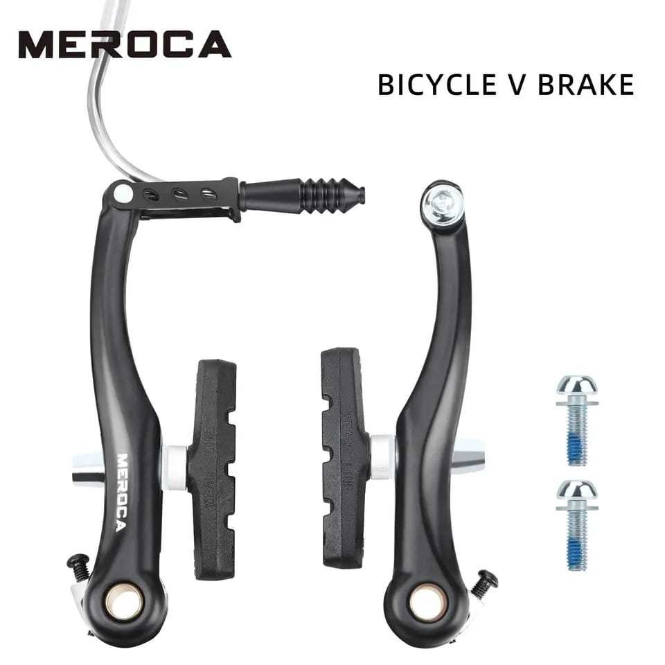 Meroca V brake Caliper Kaliper Rem Vbrake Sepeda Aluminium Alloy Sepeda Lipat Roadbike MTB BMX Origi