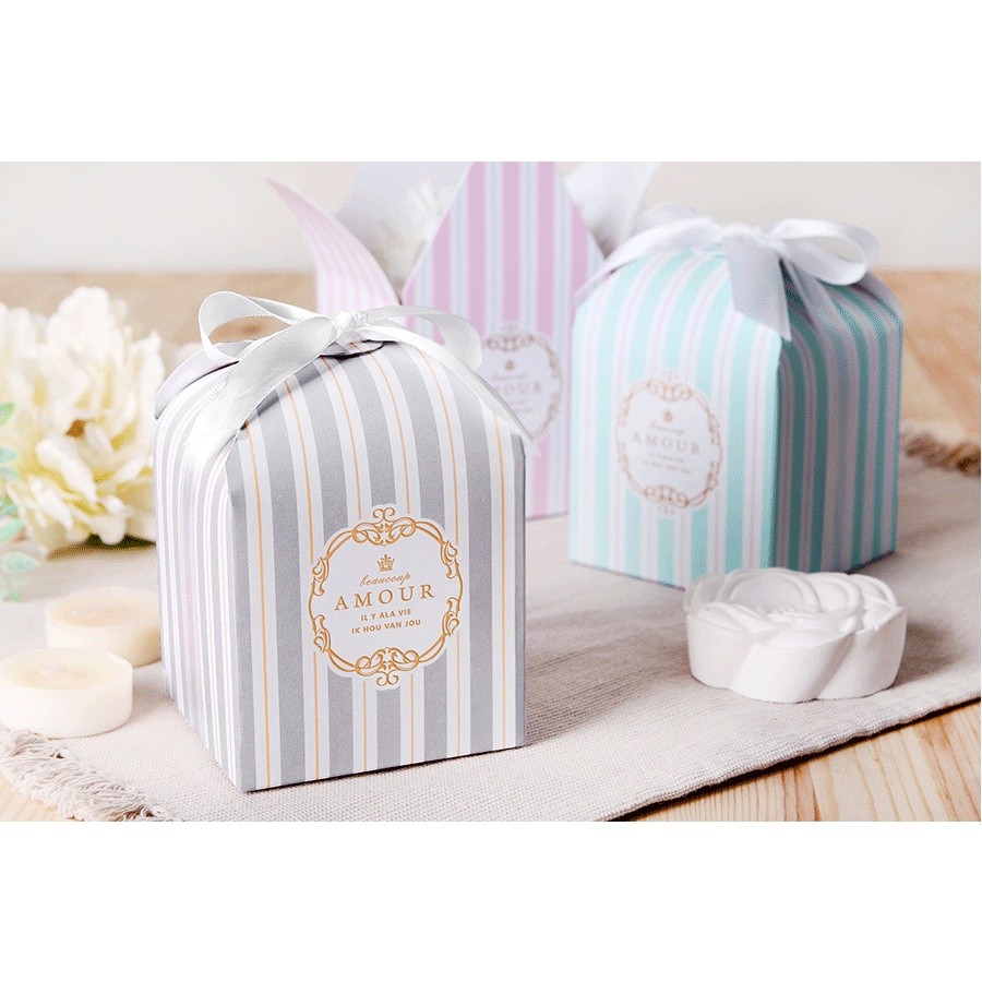 

karomahID Box Cookies Tiffany motif Line / Stripe