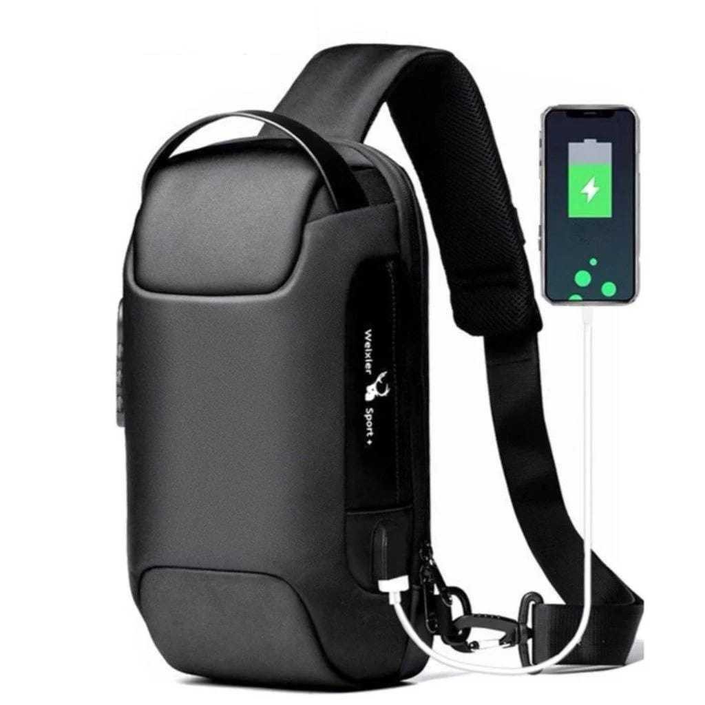 MK67HK Tas Selempang Bahu Pria Premium AntiMaling (RexyBag)