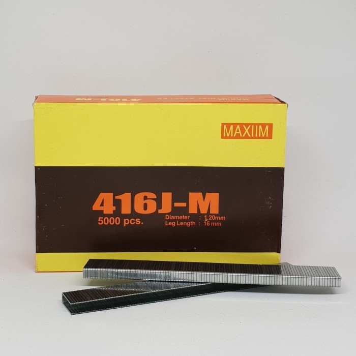 

Staples MAXIIM 416J - Staples Tembak MAXIIM 416J – isi 5000 pcs