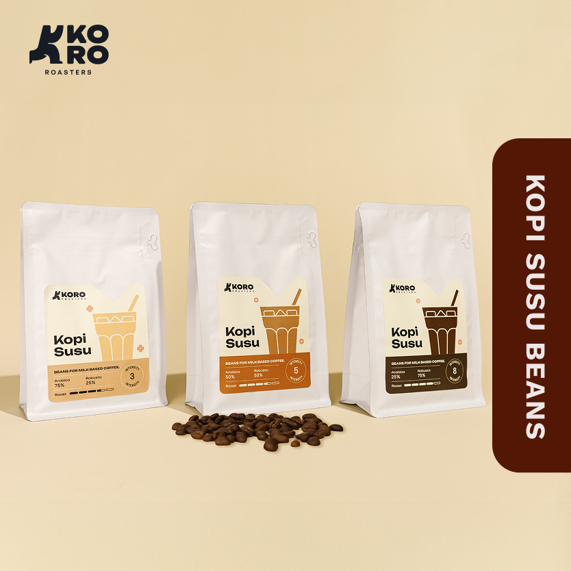 

KORO ROASTERS Espresso Blend Arabika Robusta 250gr - Biji Kopi untuk Kopi Susu Enak