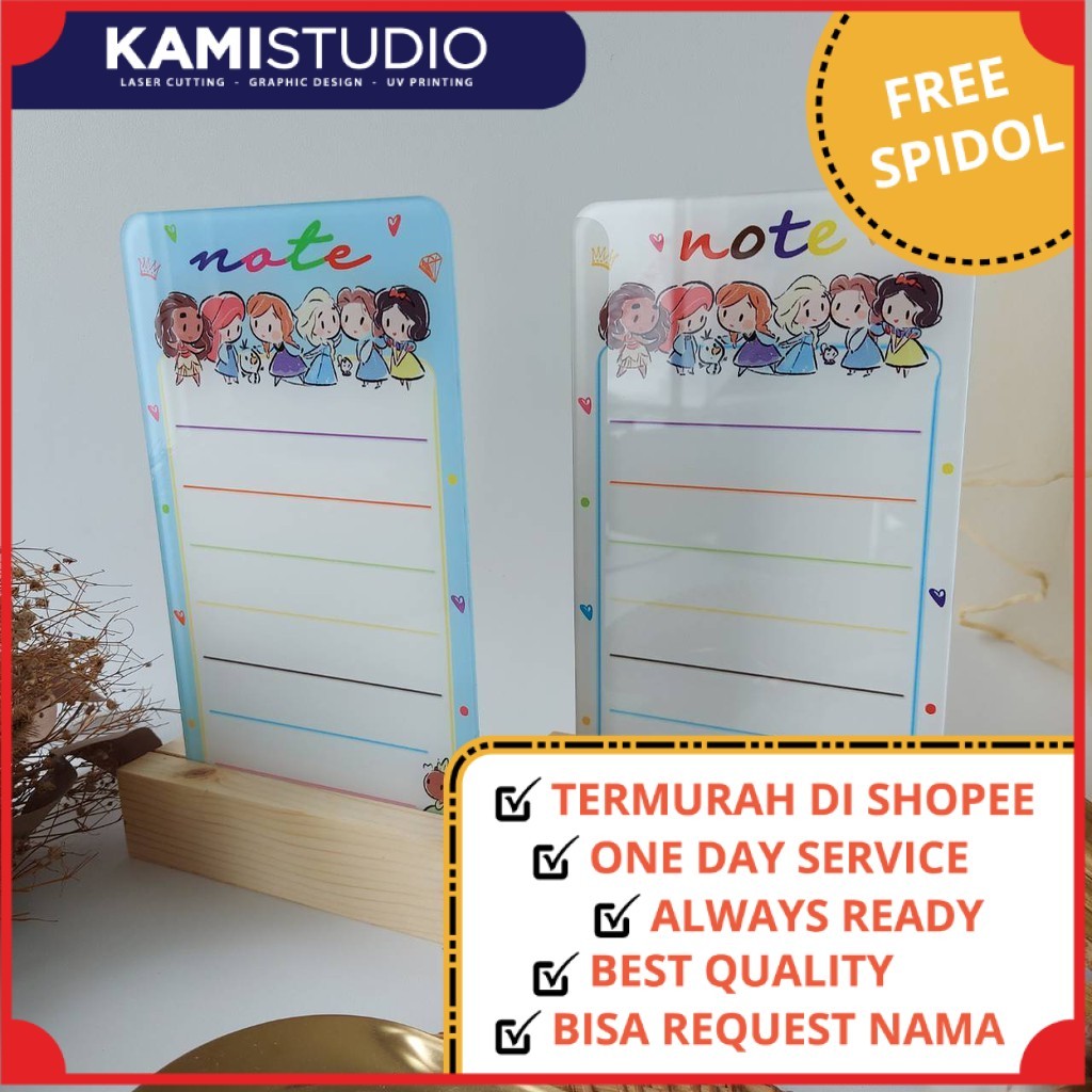 Acrylic Schedule Board/Akrilik Papan Jadwal/Papan Akrilik/Papan Jadwal/Dekorasi Akrilik/Planner / ac