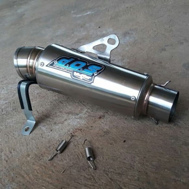 Promo slencer knalpot dos knalpot racing dos knalpot sarteng inlet 50mm
