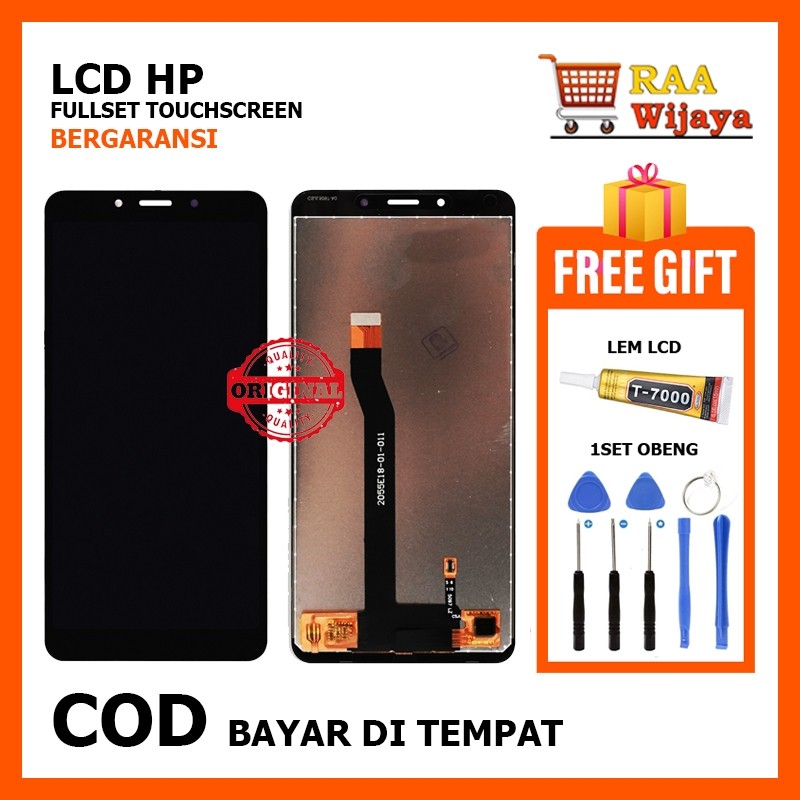 COD LCD XIAOMI REDMI 6 /REDMI 6A FULLSET Touchscreen ORI