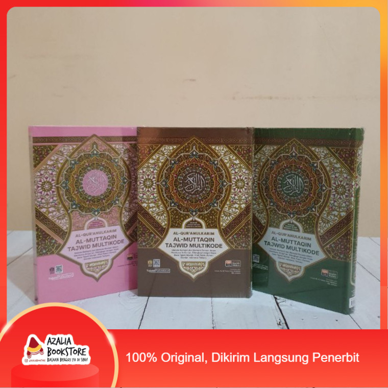 Al-Quran Ukuran A5 Al-Muttaqin Tajwid Multikode - Al Qosbah