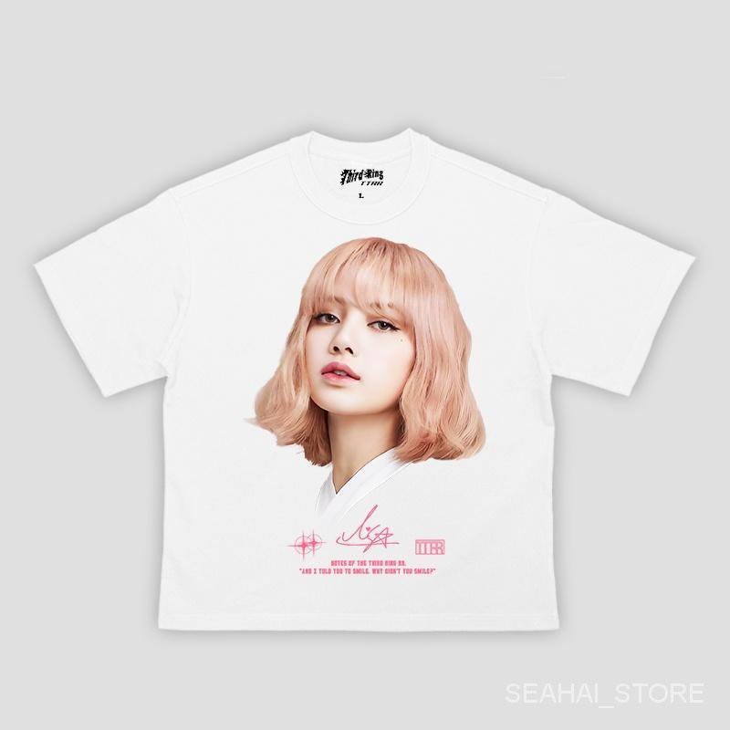 grasya t-shirt original  Blackpink Short-sleeved T-shirt OVERSIZE T-SHIRT FOR MAN AND WOMAN UNISEX