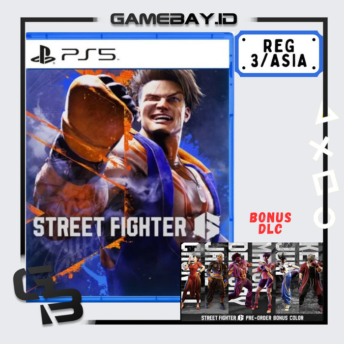 PS5 Street Fighter 6 / Street Fighter VI / SF 6 - Region 3