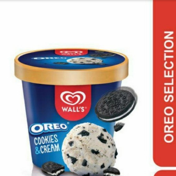 

Es krim Walls selection Oreo 410 M