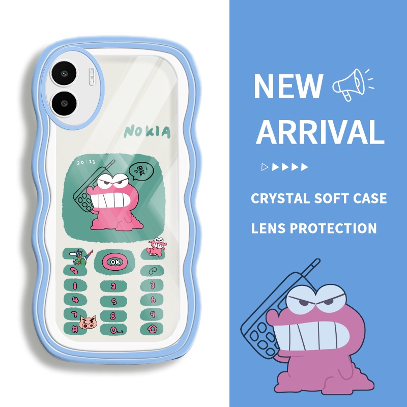 JJUKA For Redmi Casing For Redmi A1 A2 10C 10 5G 11 Prime 5G Note 11E 12C For Poco C55 Casing Hp Nok