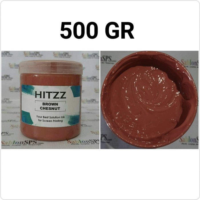 

Best Seller TINTA PLASTISOL LENGKAP MIX COLOUR 500GR - BROWN CHESNUT