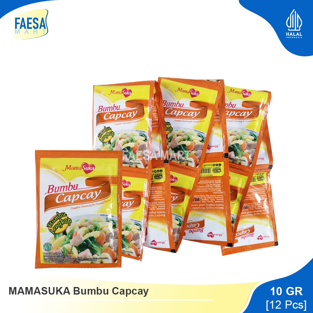 MAMASUKA Bumbu Capcay 10gr (12 Pcs)