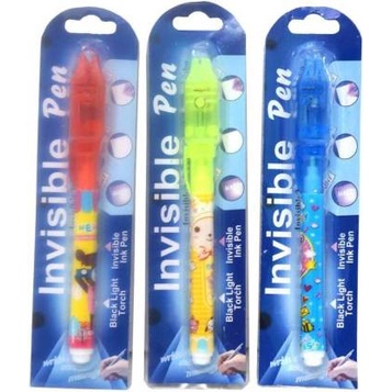 

INVISIBLE PEN / BOLPEN CONTEK / MAGIC PEN / PULPEN AJAIB RAHASIA