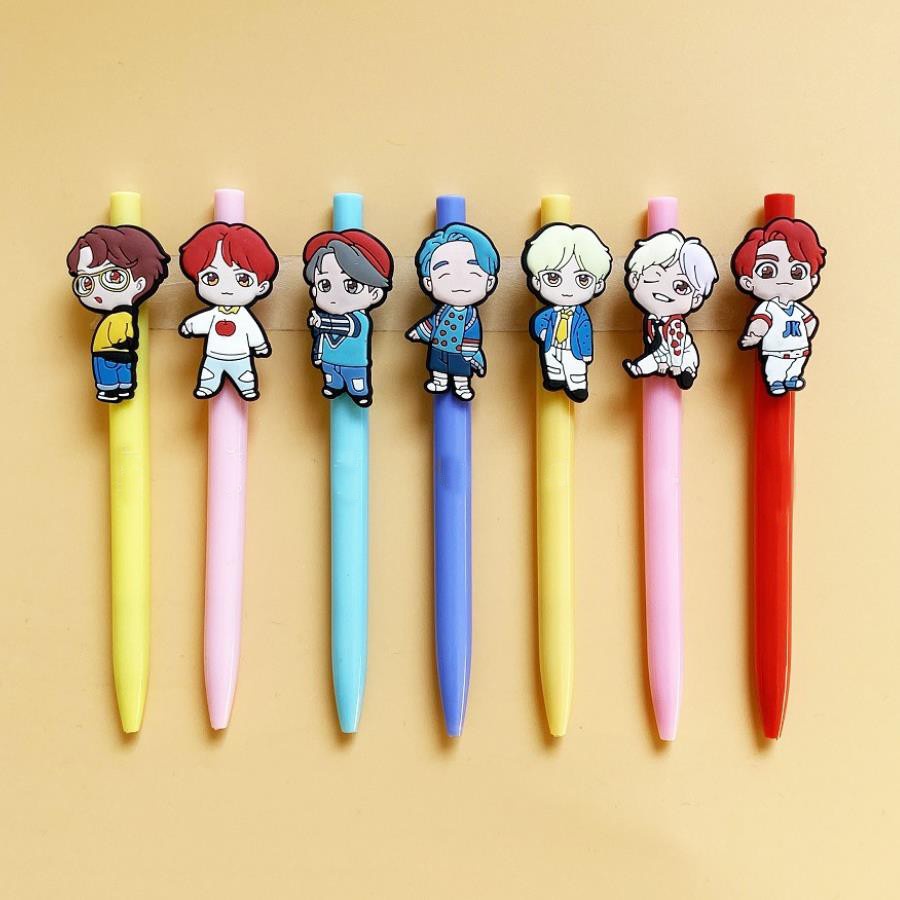 

COD PULPEN MEKANIK MOTIF KARAKTER KPOP BTS BT21 CARTOON LUCU IMUT / BOLPEN GEL KARAKTER QQ99