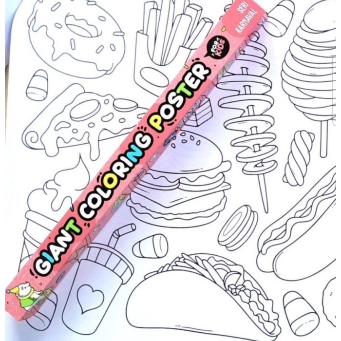 

GIANT COLORING POSTER ISI 3