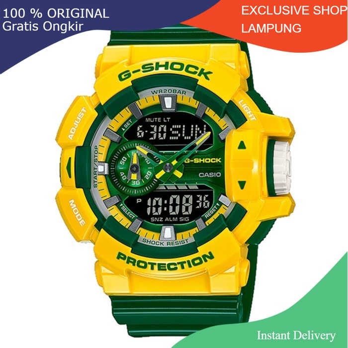 Casio G-Shock GA-400CS-9A / Gshock GA400CS-9A Original  GARANSI RESMI