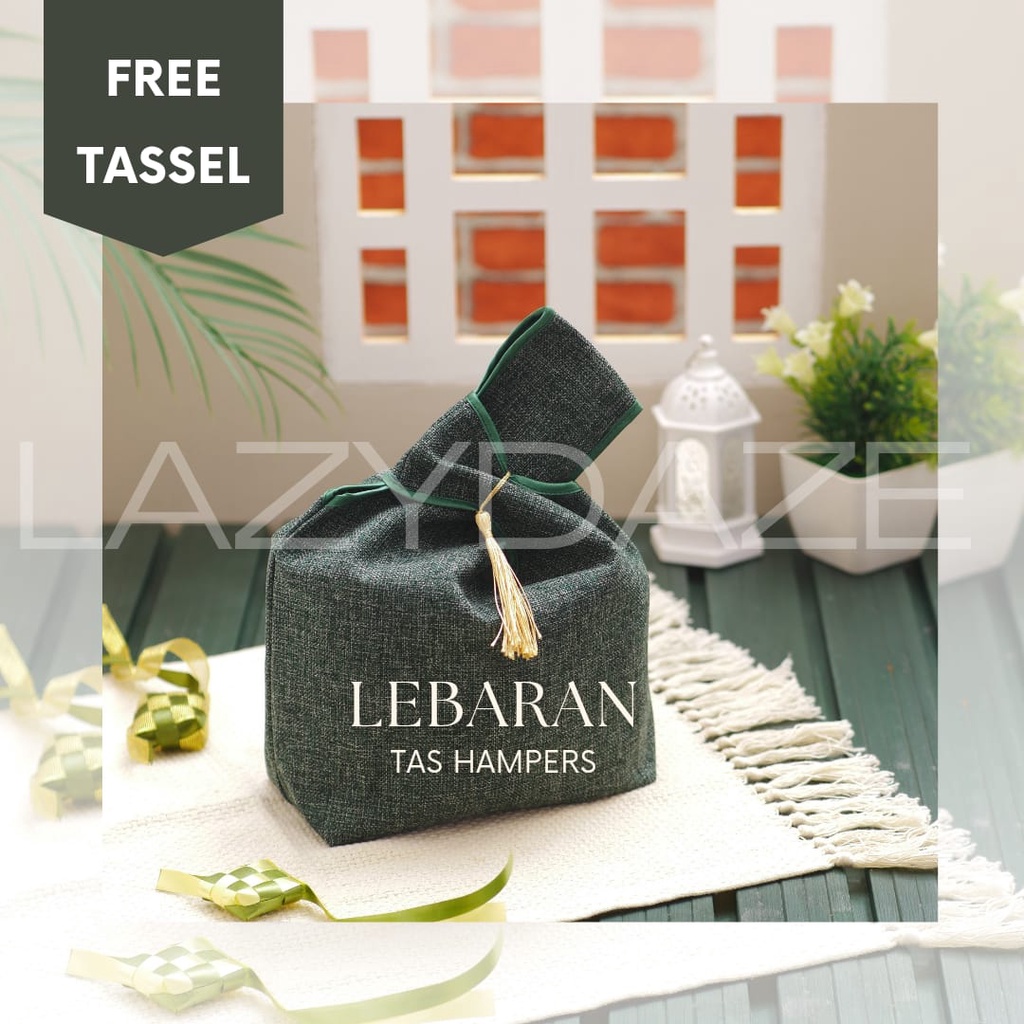 

AMY| Tas Hampers Lebaran Idul Fitri Ramadhan Furoshiki Japanese Knot Bag