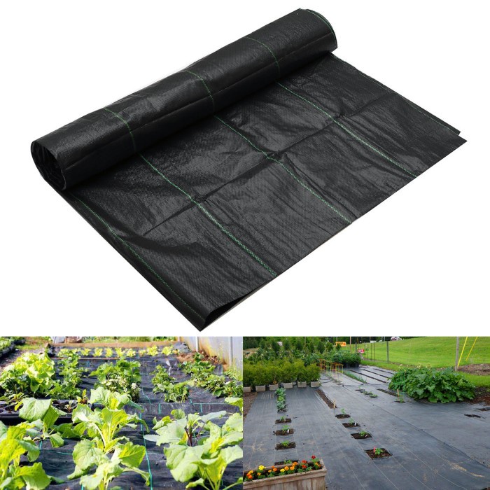 Thebest Garden Cover Weed Control Fabric Membrane Garden Landscape
