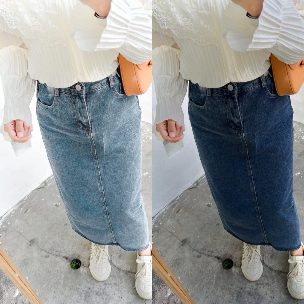 ROK SPAN JEANS THEANA // TEANA SKIRT