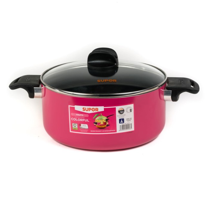 Panci Supor Non-stick Stockpot 24Cm S08A24