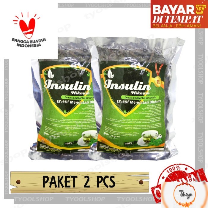 

[ PAKET 2 pcs ] Teh Daun Insulin efektif atasi Diabetes