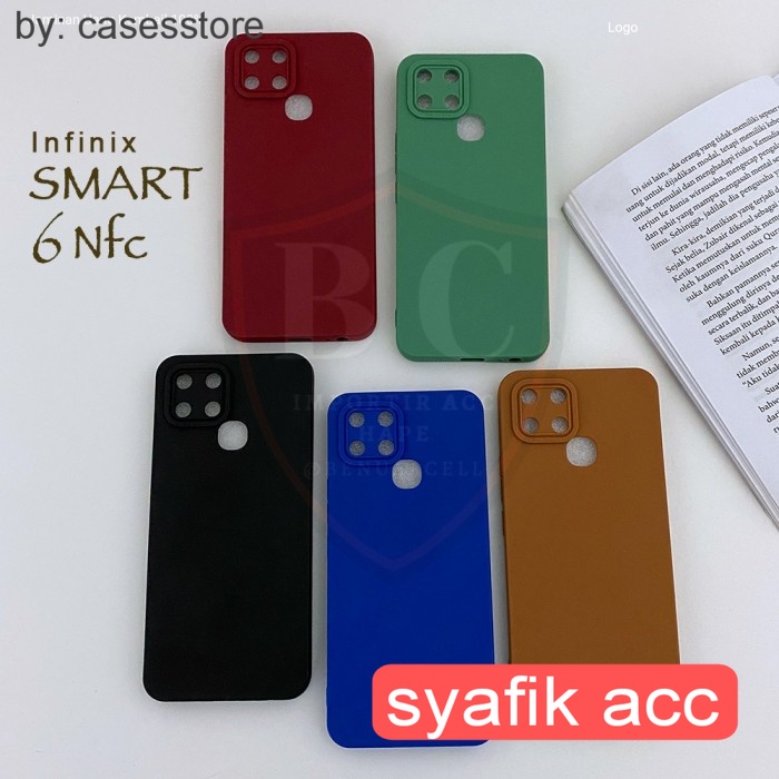 CASE INFINIX SMART 6 NFC - SOFTCASE PRO CAMERA INFINIX SMART 6 NFC SMART 6 HD