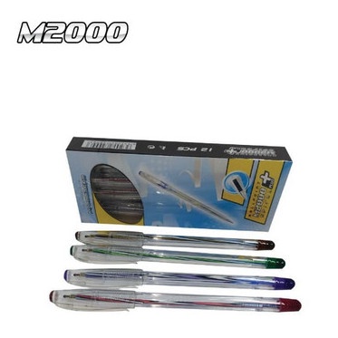 

[Promo]New M2000 MP2002SND Pen / Pulpen 0.9mm Hitam 1 BOX / 12 Pcs