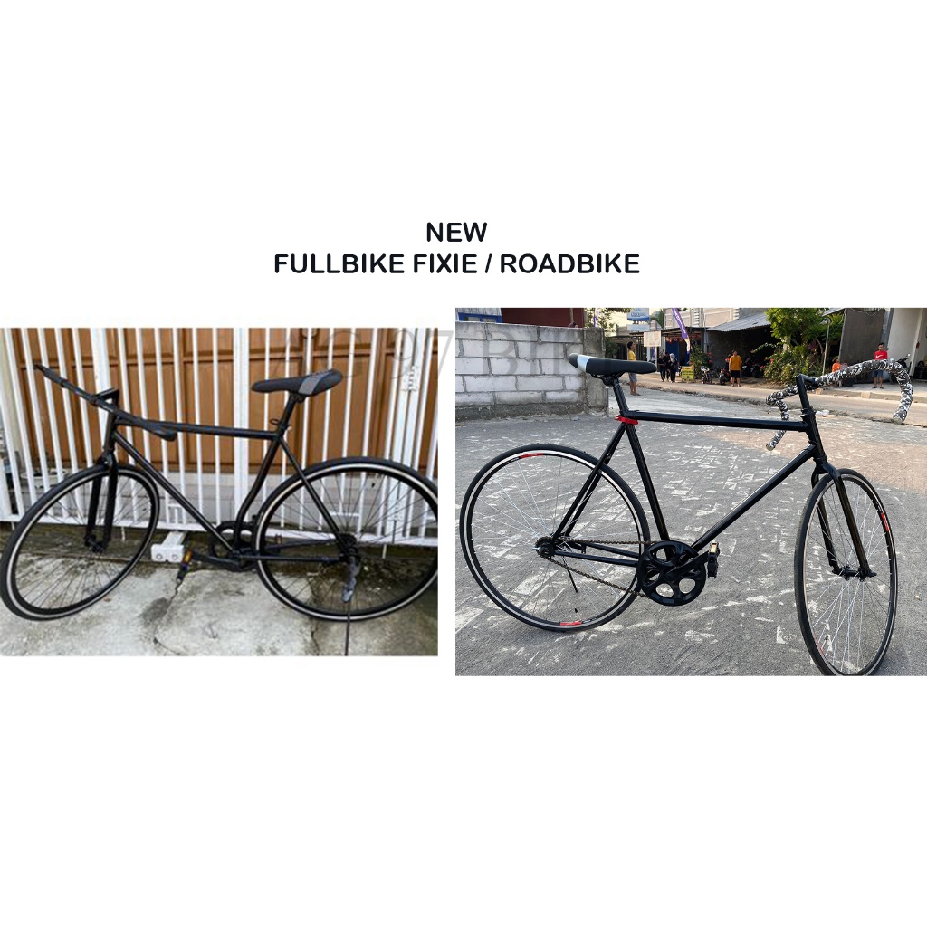 NEW Sepeda Fixie Costum Fullbike 700c 700 siap gowes