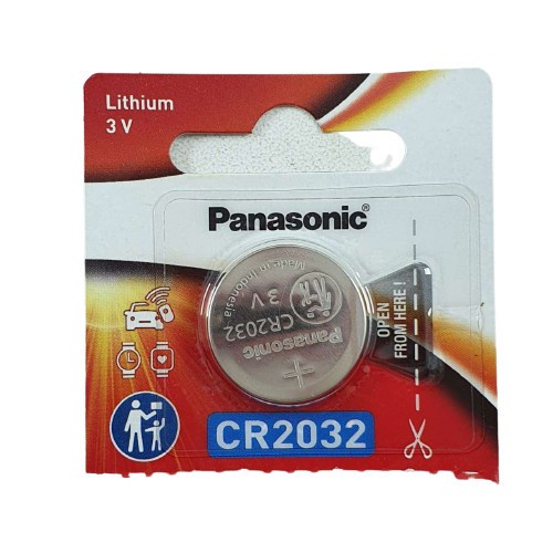 Baterai Panasonic CR2032 Lithium Batu Batre 3v Battery 3Volt CR 2032,.Baterai Panasonic CR2032 Lithi