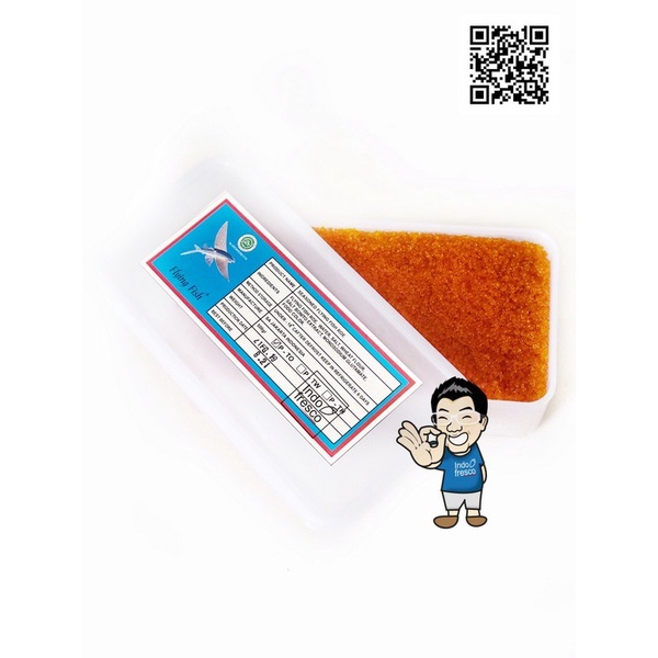 

Tobiko Orange- Telur ikan terbang- 500gr - Tobiko