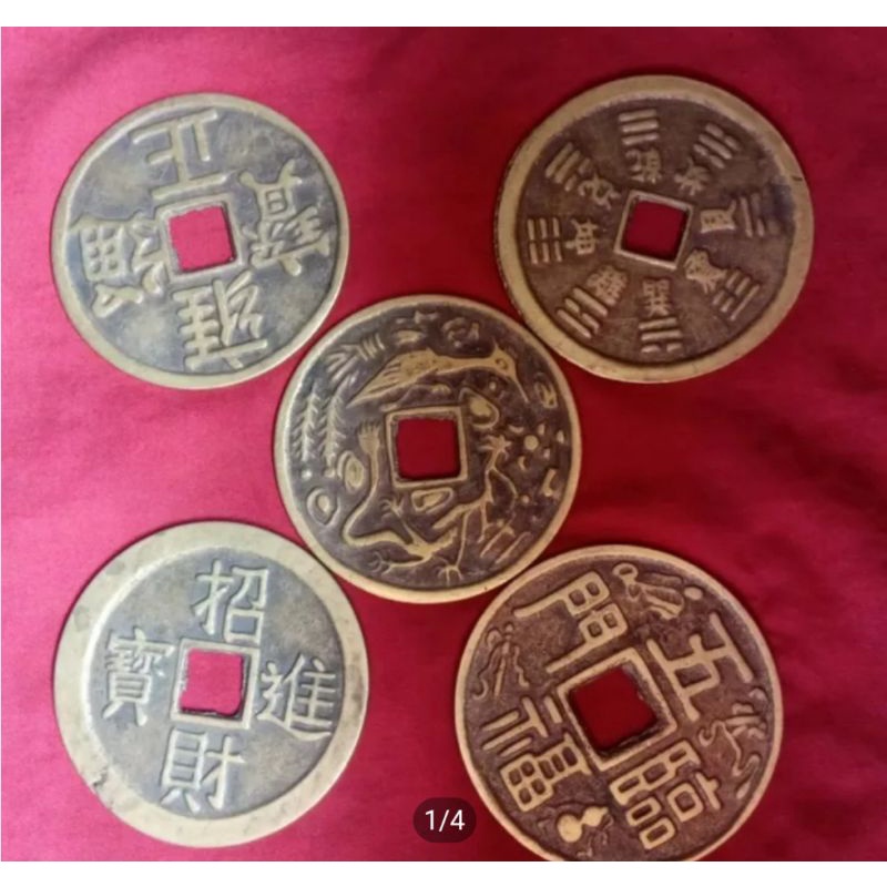 Koin Kuno China Uang cina 6 CM Jumbo