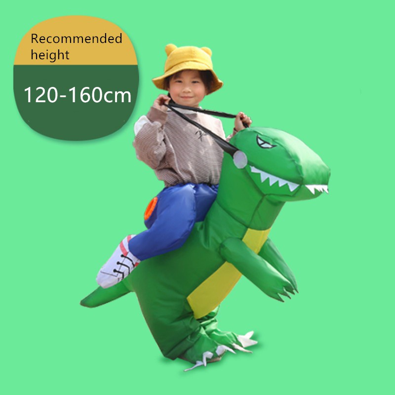 Tatajoy Kostum Dino Pesta Cosplay Dinosaurus Anak Ultah Badut Lucu Ultah Inflatable Karnaval Festival Dino Kostum Anak 3 ukuran