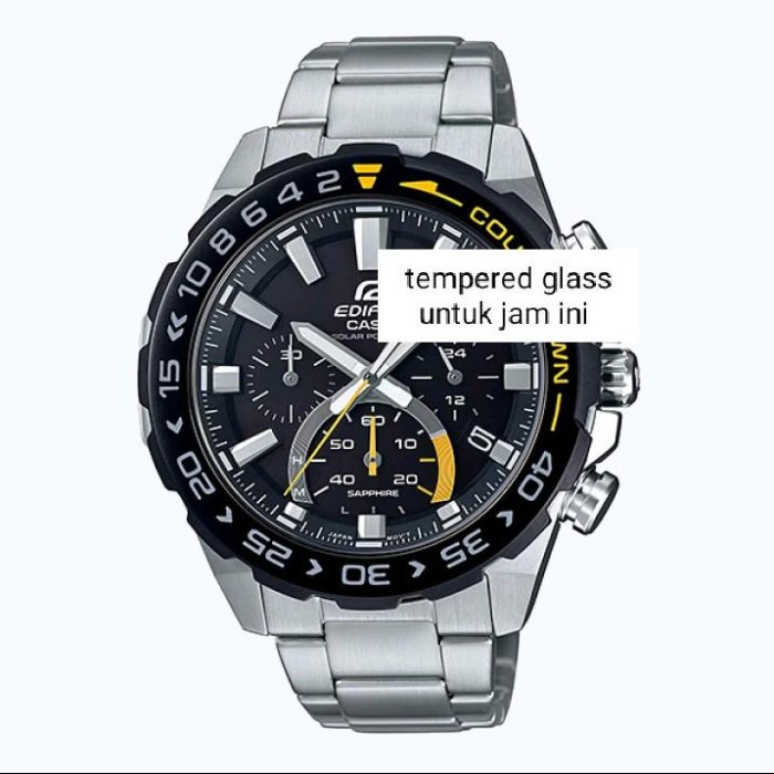 tempered glass for CASIO EDIFICE EFS-S550DB-1AV anti gores jam tangan TG pelindung layar screen prot