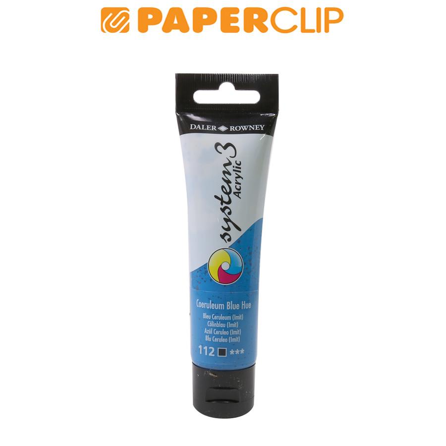 

ACRYLIC COLOR DALER ROWNEY SYSTEM3 59ML 129059112 COERULEUM BLUE HUE