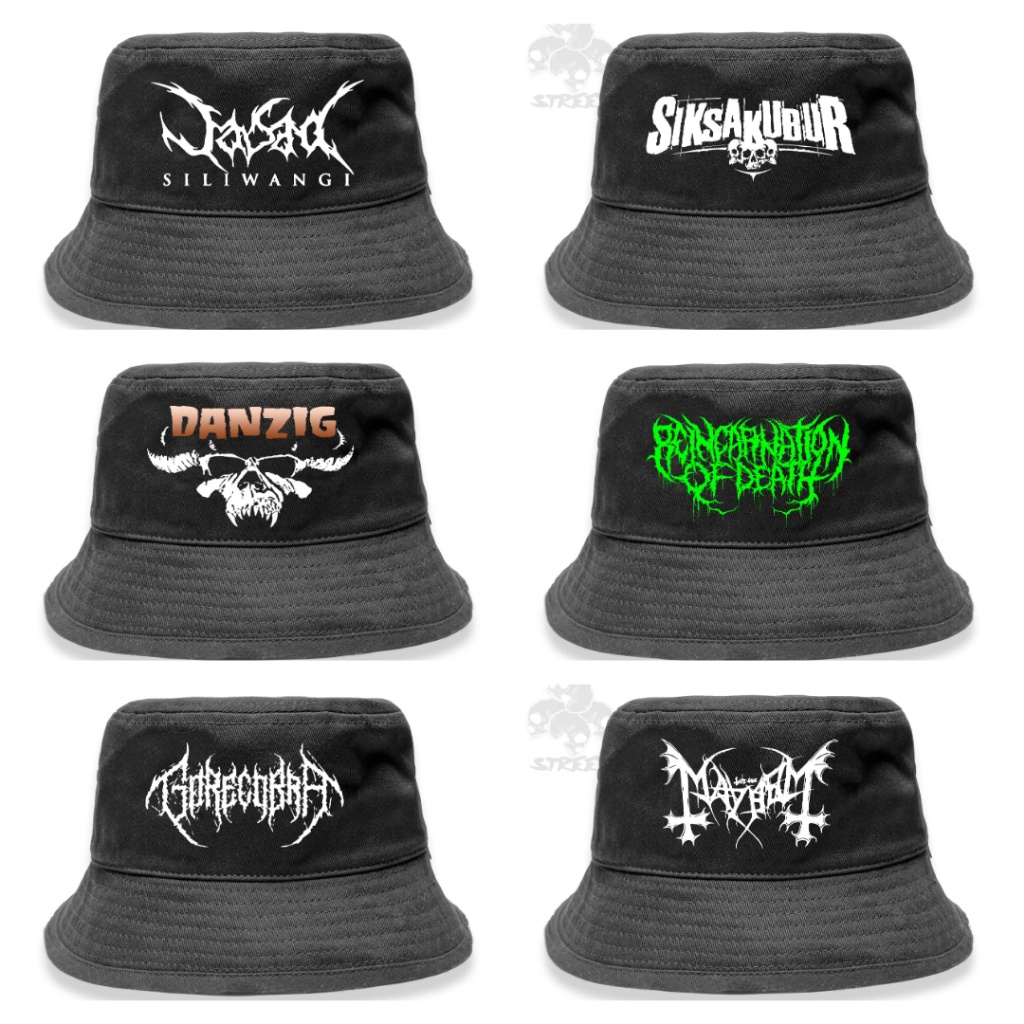 cod free setiker buckhet band metal siksa kubur band metal jasad.topi buckheat.topi oria.topi metal.